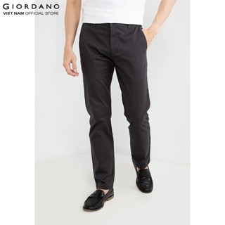 Quần dài kaki nam giordano 01112047