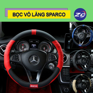Bọc vô lăng ô tô sparco chống trơn trượt bảo vệ tay lái, bọc vô lăng da nhiều hãng xe đẹp cao cấp