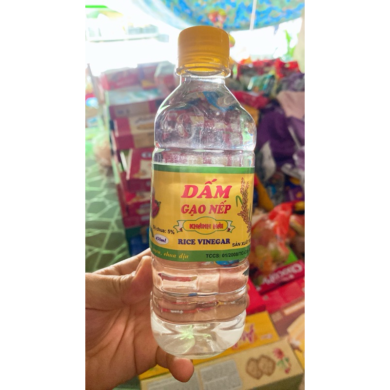 Chai Dấm Rửa- Dấm Lít (chai 500ml)