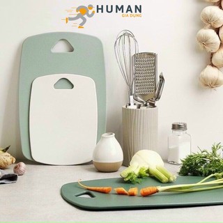 Thớt nhựa kháng khuẩn nhiều màu set 3 cái