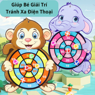 Ném Bóng Dính, Bảng Phi Tiêu Bóng Ném Dính Rèn Luyện Tính Tập Trung Cho Bé Tặng Kèm 3 Bóng 89023