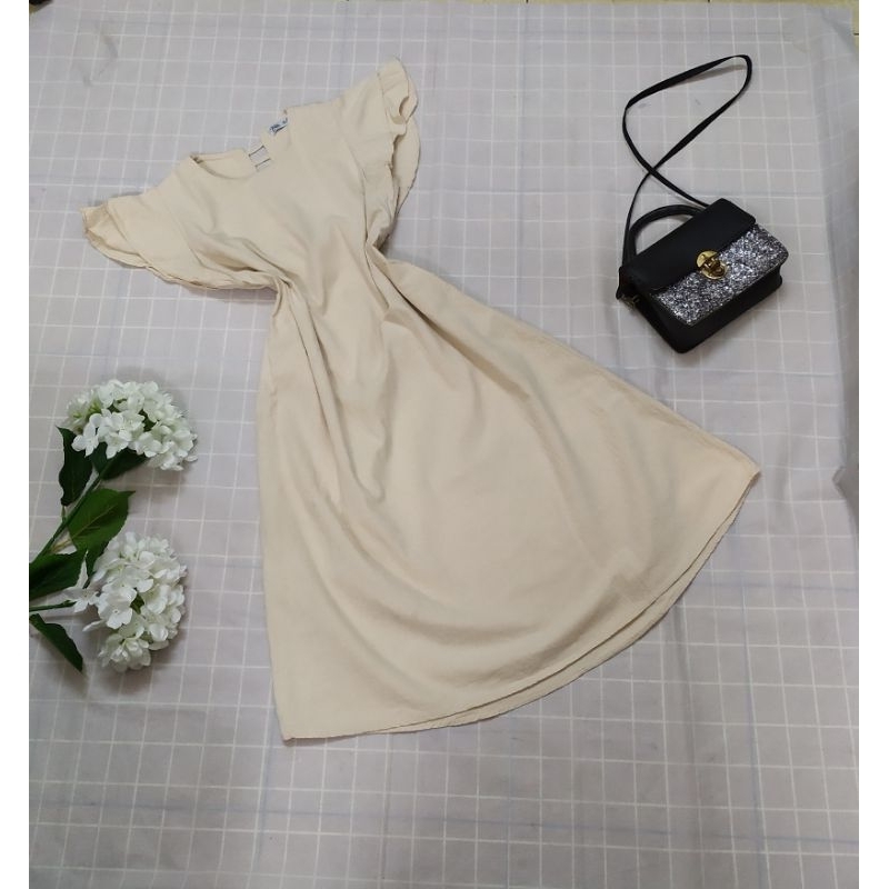 ĐẦM MAXI TAY BÈO XINH