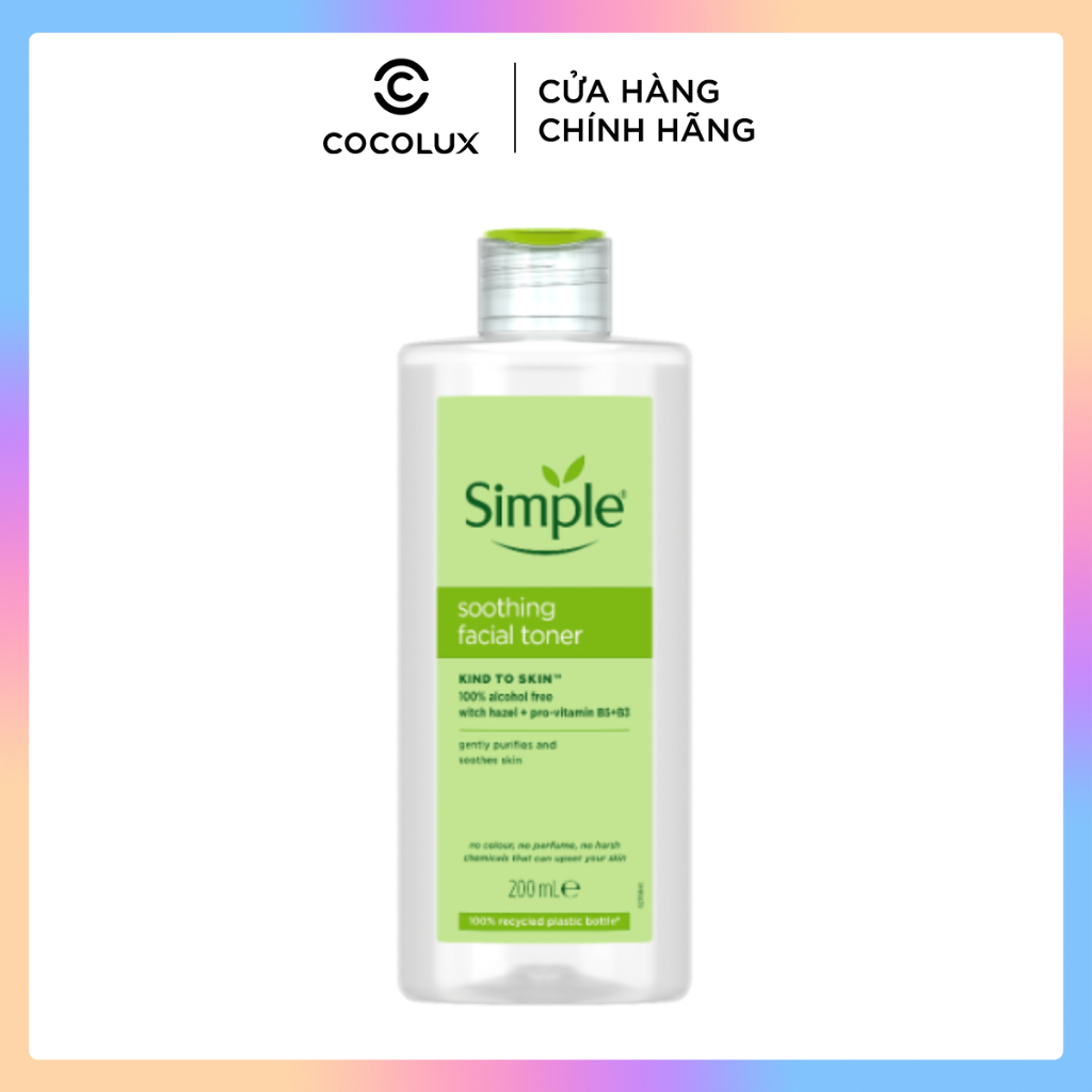 Nước hoa hồng Simple [COCOLUX]