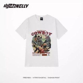 Áo phông Nelly Heybig ngắn tay - CowBoy