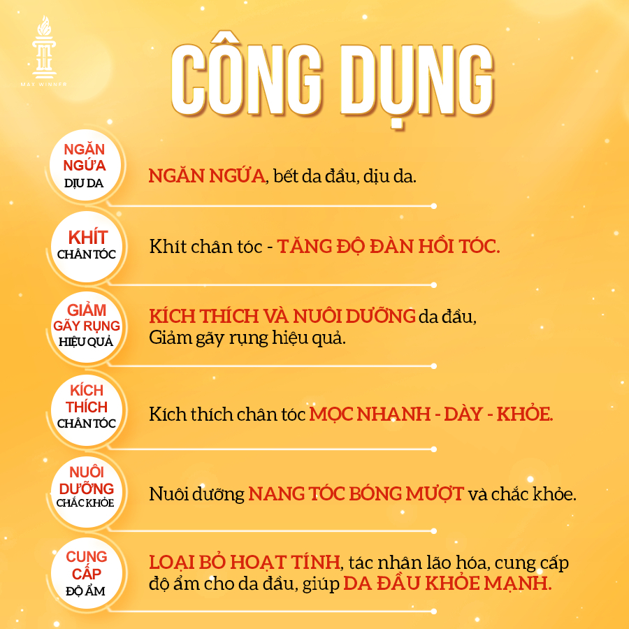 Tinh Dầu Xịt Tóc Nhân Sâm Đỏ Hỗ Trợ Mọc Tóc, Giảm Rụng, Dưỡng Tóc Suông Mềm Mượt 40ml