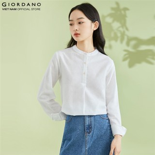 Áo Sơ Mi Linen Dài Tay Nữ Giordano 05341203