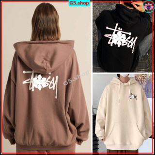 Thời trang stu nữ áo nỉ giản dị in cổ điển áo khoác nỉ hoodies áo chui đầu unisex - Áo Thể Thao Thu Đông - g5.shop