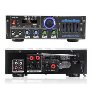  Amply Bluetooth mini AV- 016 dùng được cho xe hơi hát karaoke công suất 160W 