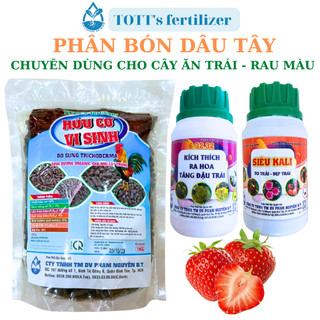Phân bón dâu tây, cà chua và cây ăn trái, TOTT's fertilizer