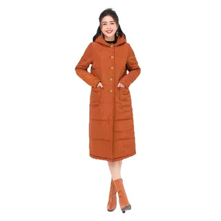  Áo khoác phao dáng dài có mũ túi ốp LAMER L65P18T080 (Nhiều Màu)