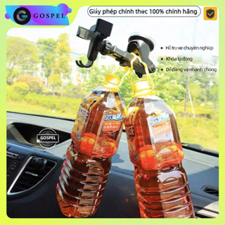 Giá đỡ điện thoại trên ô tô VuaAuto kẹp gắn cửa khe gió điều hoà xoay 360 độ vân cacbon tinh tế nhỏ gọn tiện lợi cho xe