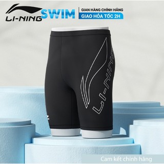 Quần bơi nam li-ning lửng logo quần bơi nam lining quần bơi lining quần bơi cho nam quần bơi lửng cho nam