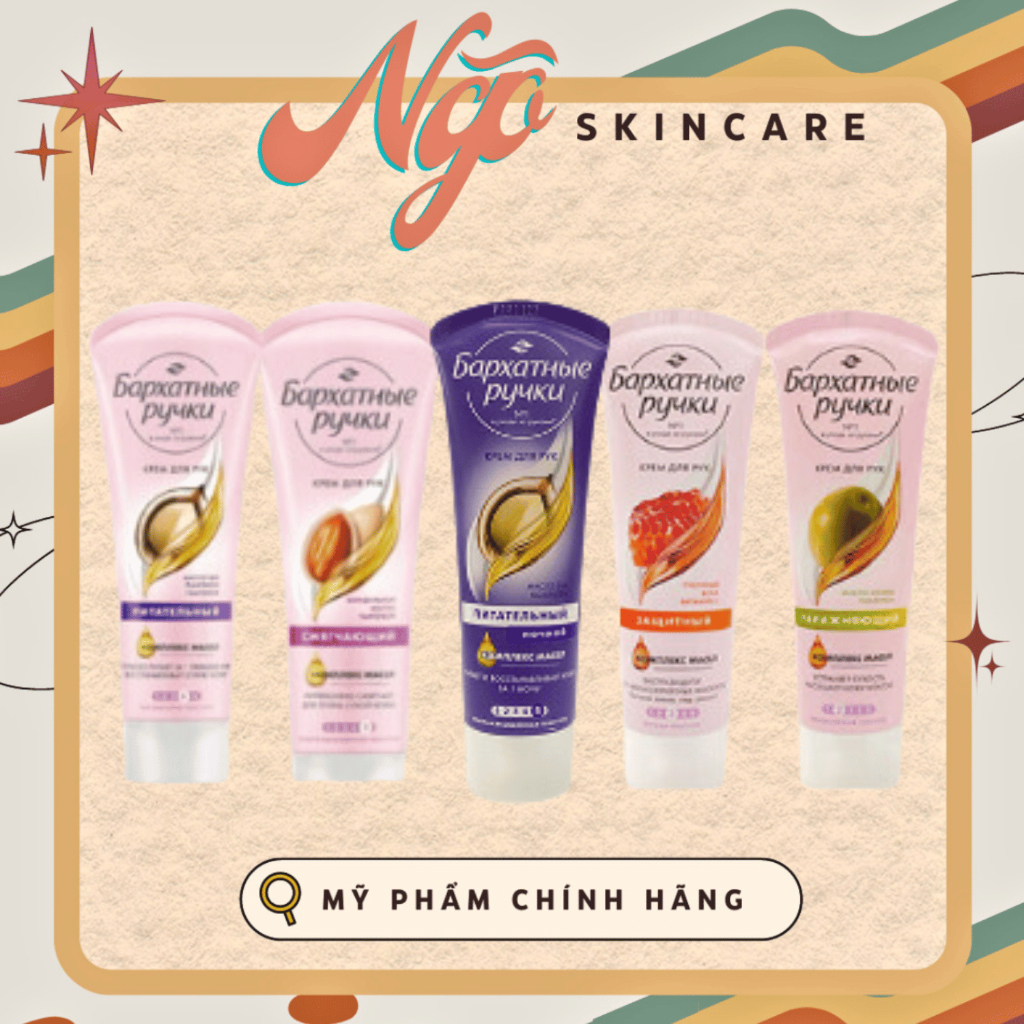 Kem Dưỡng Da Tay Nga Silky Hands - 80ml