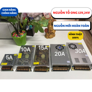(Hàng Xịn) Nguồn Tổ Ong 12V,24V -5A,10A,15A,20A,30A. Bảo hành 12 tháng (Ảnh thật)