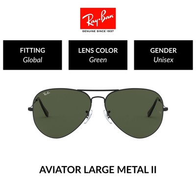 Mắt Kính Ray-Ban Aviator Large Metal II - RB3026 L2821 - Kính mát