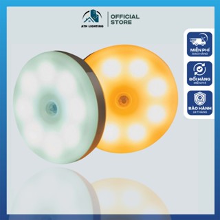 Đèn cảm biến chuyển động ATH LIGHTING, Loại đèn Led cảm ứng dán tường thông minh không dây dán tủ quần áo, cầu thang..