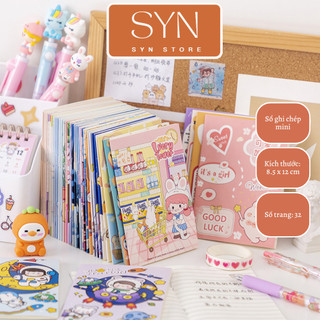 Sổ tay mini - Sổ cute- Sổ ghi chép a7 - sổ học sinh giá rẻ - quà tặng học sinh tiểu học - khen thưởng học sinh