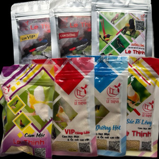 Cám Chim Hút Mật, Ốc Mít Lê Thịnh, Sâu Đầu Đỏ - Thức Ăn Chim Cao Cấp