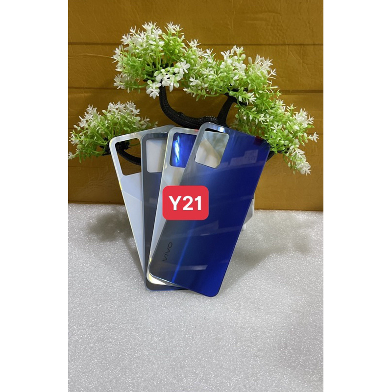nắp lưng điện thoại vivo y21/ kính lưng thay thế điện thoại vivo y21/ mặt lưng vivo y21 zin mới