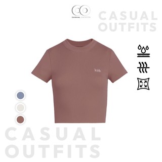  Áo thun nữ Mulberry tee Ki.th form fit body - 3 Màu