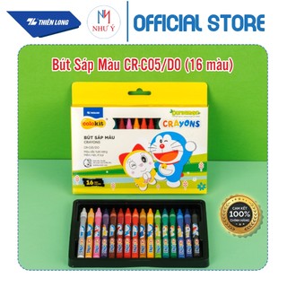Bút sáp màu cr-c04/do 10 màu - cr-c05/do 16 màu