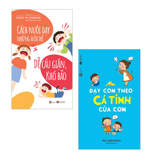 Sách Thái Hà - Combo Cách Nuôi Dạy Đứa Trẻ Dễ Cáu Giận, Khó Bảo + Dạy Con Theo Cá Tính Của Con (2 cuốn)