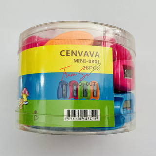 Gọt bút chì cenvava mini-0801 nhiêu màu sắc, nhỏ gọn