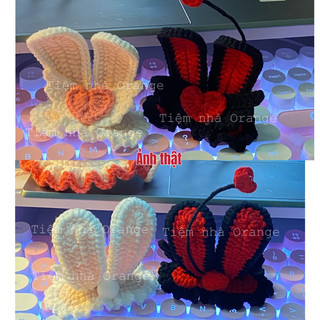 Kẹp tóc handmade - Set kẹp tóc - Set kẹp tóc len