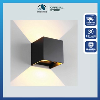 Đèn Hắt Tường, Hắt Cầu Thang 2 Đầu ATHLIGHTING  Loại Đèn Trang Trí Trong Nhà Ngoài Trời Chống Nước Chống Bụi IP67