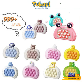  Đồ chơi Pop it Thế Hệ Mới - Máy Điện Tử Chơi Game Pop it Giải Trí Bấm Nút Theo Đèn Nhạc Với Nhiều Level- Đồ Chơi PUKAPI 