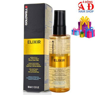 Tinh dầu dưỡng tóc Goldwell Elixir phục hồi suôn mượt, giảm xơ rối Đức 100ml