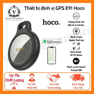 Thiết Bị Định Vị GPS Hoco E91 Chính Hãng Theo Dõi Oto, Xe Máy, Tìm Chìa Khóa, Đồ Vật, Ví, Thú Nuôi, Kết Nối Qua App