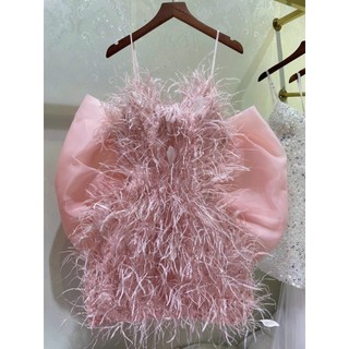 ĐẦM BODY LÔNG NƠ LƯNG CỰC XINH