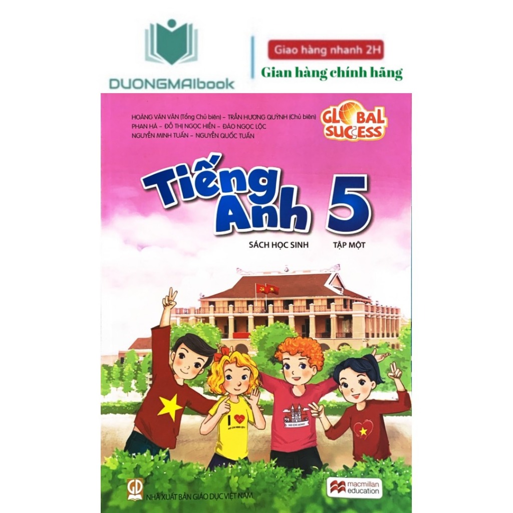 Sách giáo khoa Tiếng Anh 5 Global Success