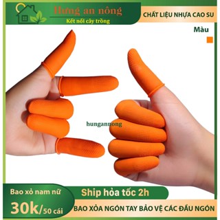 Sét 50 bao xỏ tay chống đau đầu ngón chất liệu cao su bám tốt ( xem trong mô tả )