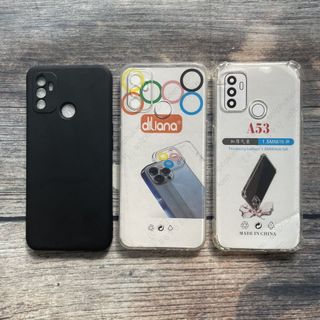 Ốp lưng Oppo A53 2020/ Oppo A53S/ Oppo A32/ Oppo A11S dẻo trong, dẻo đen, chống sốc bảo vệ cam cao cấp, bền đẹp