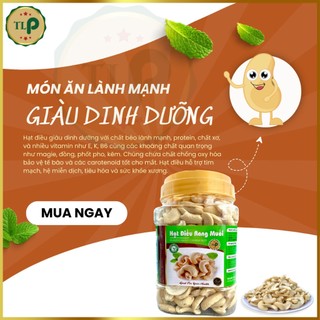 HẠT ĐIỀU RANG MUỐI VỠ HŨ 500G