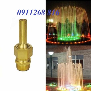 Đầu phun nước 1 tia 21mm vòi phun tia trang trí đài phun nước, nhạc nước, hòn non bộ tiểu cảnh sân vườn quảng trường