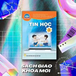 Sách - Tin học lớp 3 - Chân trời sáng tạo
