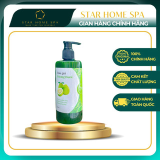 Dầu gội hương bưởi chai 300ml giúp chăm sóc tóc, làm sạch da đầu, sạch tóc từ chân đến ngọn | star home cosmetics