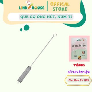 Dụng cụ que cọ rửa ống hút bình sữa, núm ty cho bé