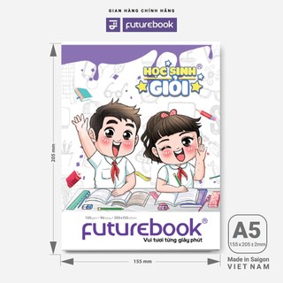 Tập học sinh vở ôly futurebook 4 ôly 96trang 100gsm - học sinh giỏi dk-hs 9064