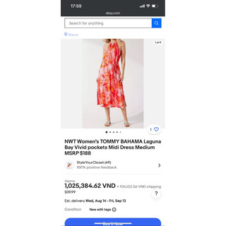 Đầm Tommy cao cấp siêu đẹp