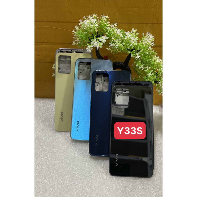 vỏ thay thế điện thoại vivo y33s/ vỏ full bộ điện thoại vivo y33s zin mới
