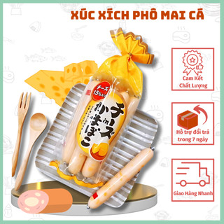 Xúc xích phô mai cá Nhật Bản 8 cây 272g cho bé đầy đủ dinh dưỡng thơm ngon