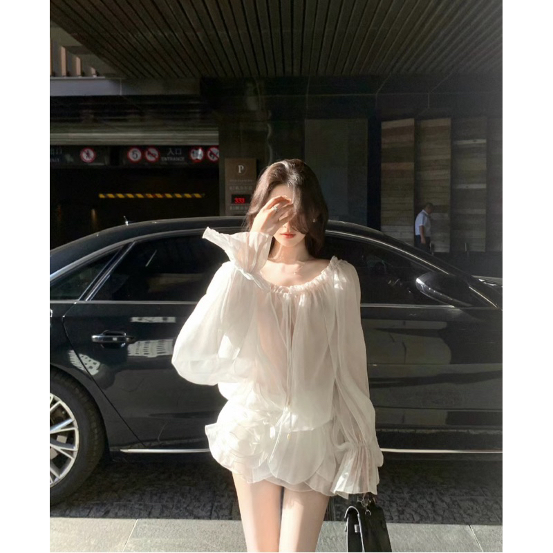 ĐẦM TRỄ VAI BỒNG BỀNH CAO CẤP NỮ