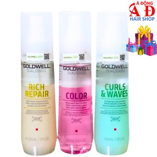 Xịt dưỡng Goldwell hair Spray dưỡng ẩm chống nhiệt, giữ màu, giữ nếp tóc uốn 150ml (ĐỨC)