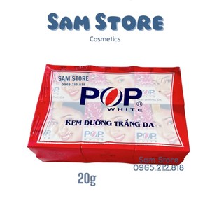Sỉ Lố 12 hộp kem POP 20g việt trắng da