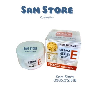 Kem Naco dưỡng da vitamin E , kem 3 mặt 45g