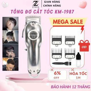 Tông đơ cắt tóc kemei 1997, Tăng đơ cắt tóc, Tông đơ cho bé, và người lớn pin sạc tiện lợi và antoàn